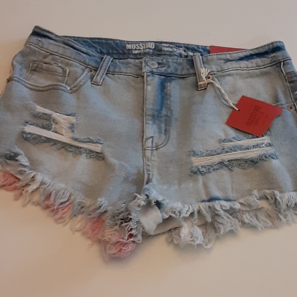 rondacts Pants - Mossimo high rise Jean shorts NWT